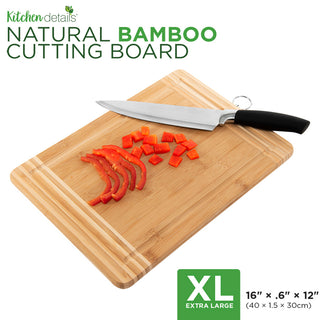 BAMBOO CUTTING BOARD - 3 size options