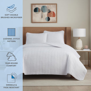 Microfiber Quilt 3 Piece Set