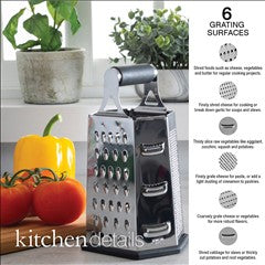 6 Sided Multifuctional Grater - 9"