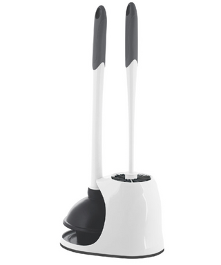 2-1 Plunger and Bowl Brush Caddy Set