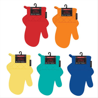 Pot Holder and Oven Mit Set (One Pair) - 5 Color Options